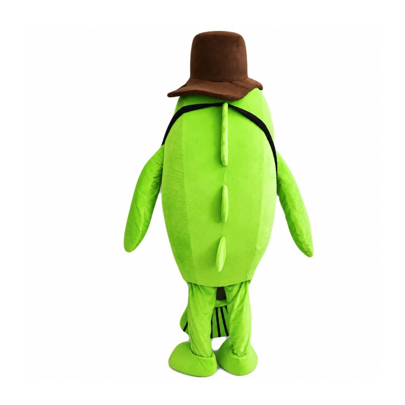 Green Fish Mascot Costume