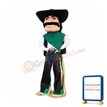Vaquero Pete Mascot Costume