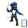 Blue Pirate Mascot Costume