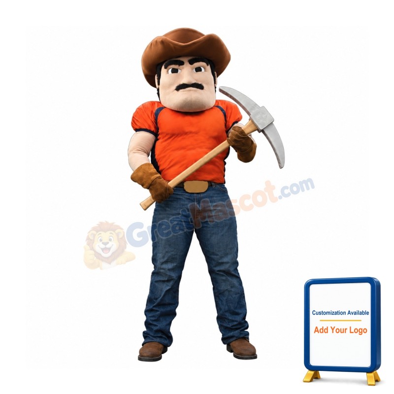 Miner Mascot Costume