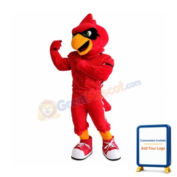Sport Cardinal Bird Mascot Costume