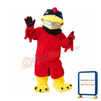 College Sport Cardinal Mascot Costume