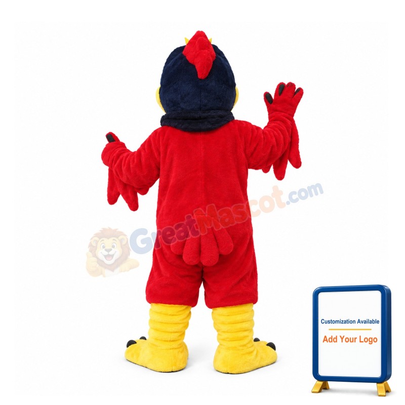 College Sport Cardinal Mascot Costume