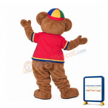 College Lightweight Bear Mascot Costume