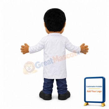 Young Man Doctor Mascot Costume