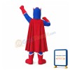 Blue Captain Mascot Costume