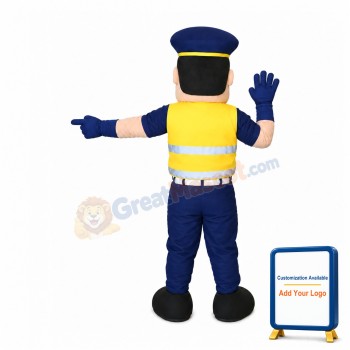 Traffic Officer Mascot Costume