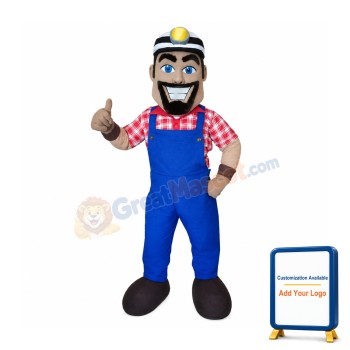 Lightweight Miner Mascot Costume