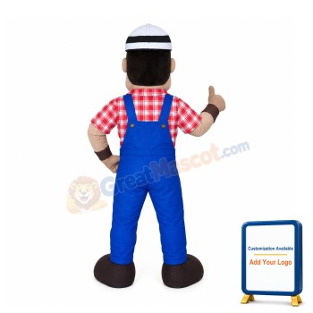 Lightweight Miner Mascot Costume
