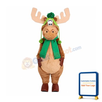 Mini Moose Mascot Costume