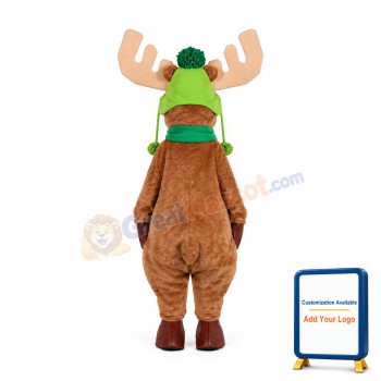 Mini Moose Mascot Costume