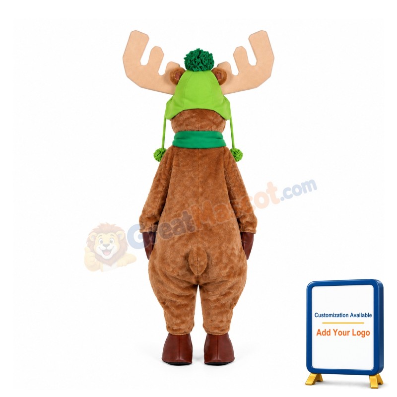 Mini Moose Mascot Costume