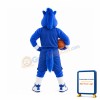Sport College Blue Horse Mascot Costume