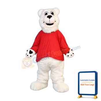 Lovely Lightweight Polar Bear Mascot Costume