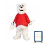 Lovely Lightweight Polar Bear Mascot Costume