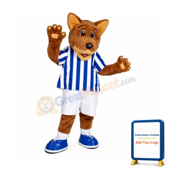 Lovely College Wolf Mascot Costume