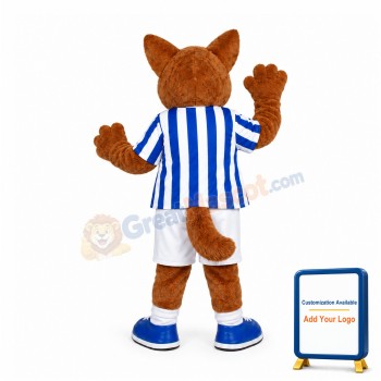 Lovely College Wolf Mascot Costume