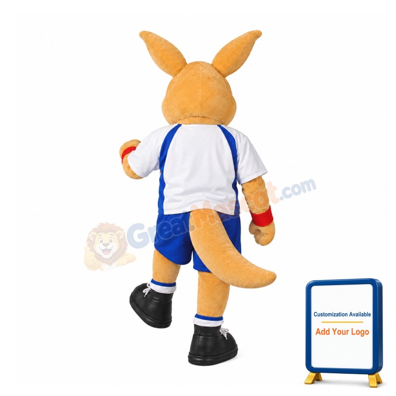 Sport College Kangaroo Mascot Costume