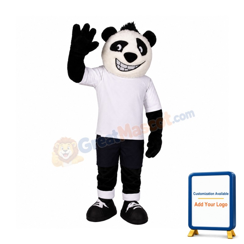 Sport Lightweight Panda Mascot Costume