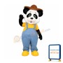 Cute College Panda Mascot Costume