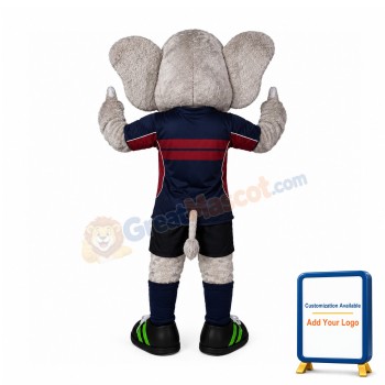 Sport Lightweight Elephant Mascot Costume