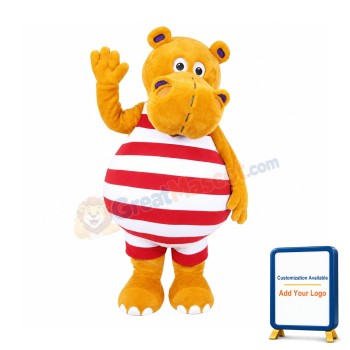 Lovely Lightweight Hippo Mascot Costume