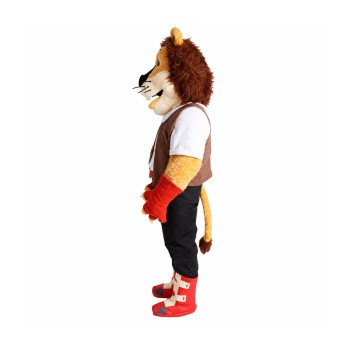 Cute College Lightweight Lion Mascot Costume