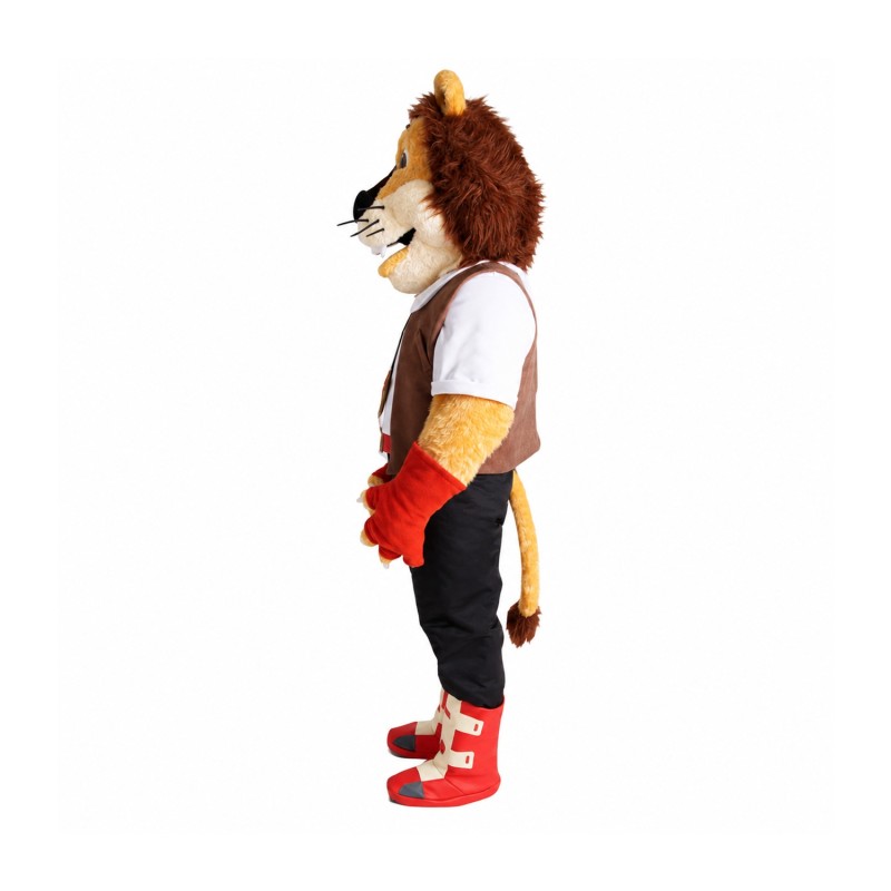 Cute College Lightweight Lion Mascot Costume