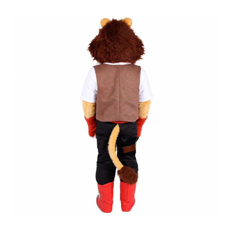 Cute College Lightweight Lion Mascot Costume