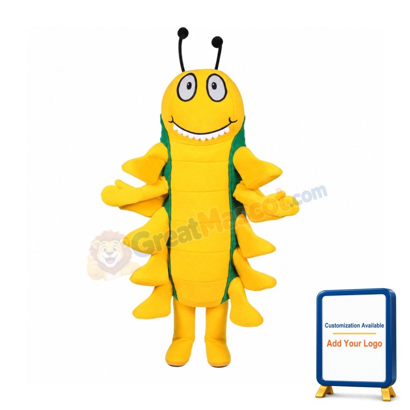 Caterpillar Mascot Costume
