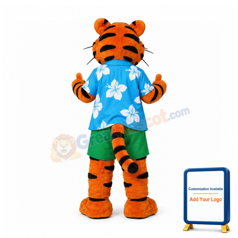Sport Lightweight Tiger Mascot Costume