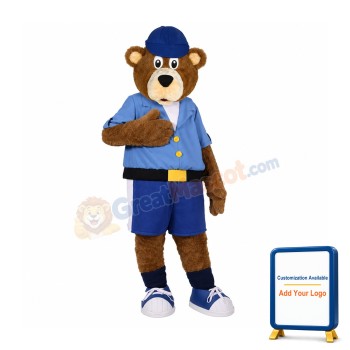 Sport Lightweight Bear Mascot Costume