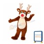 Super Cute Reindeer Mascot Costume