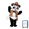 Happy Lightweight Panda Mascot Costume