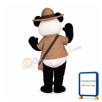 Happy Lightweight Panda Mascot Costume