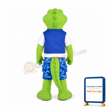 Cool Lightweight Crocodile Mascot Costume