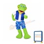 Cool Lightweight Crocodile Mascot Costume