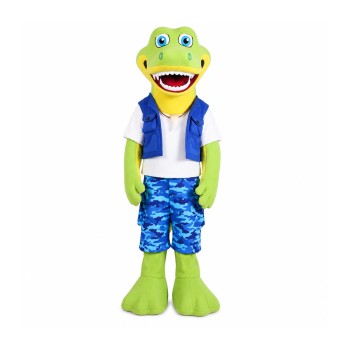 Cool Lightweight Crocodile Mascot Costume