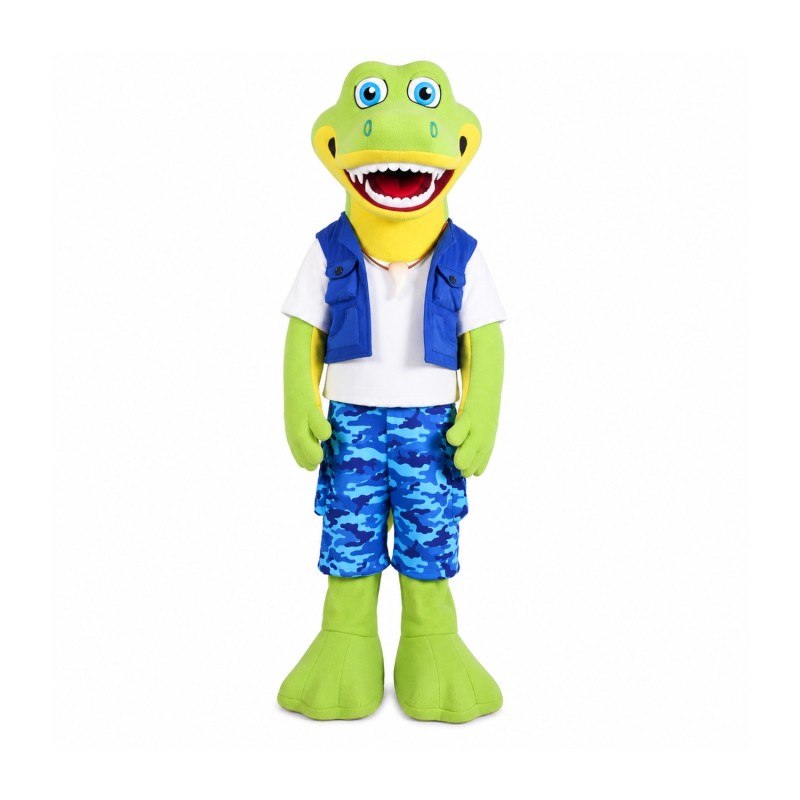 Cool Lightweight Crocodile Mascot Costume