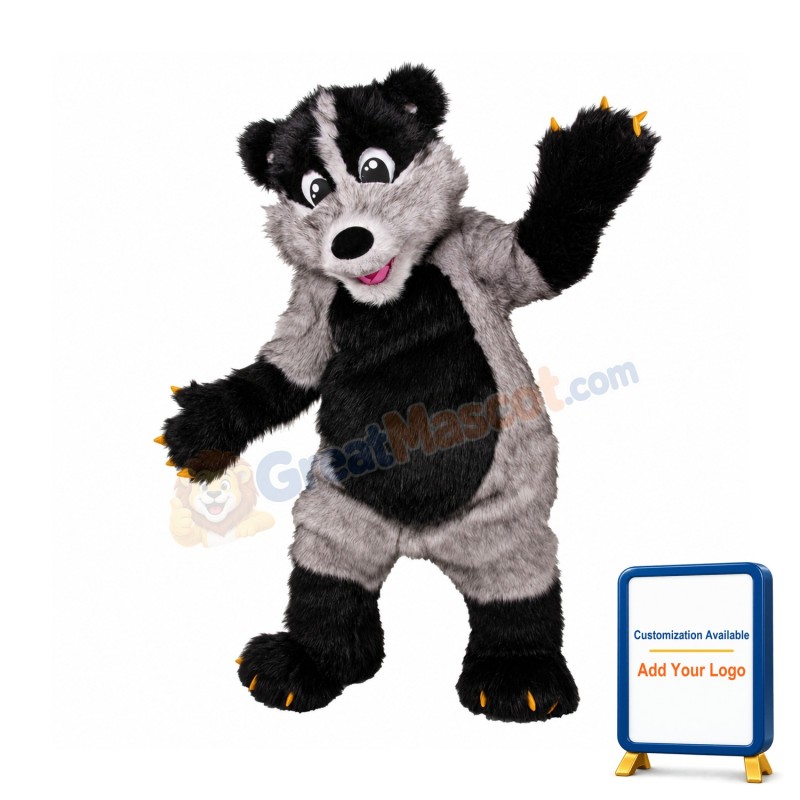 Super Cute Badger Mascot Costume