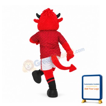 Sport Lightweight Devil Mascot Costume