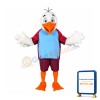 Sport Lightweight Seagull Mascot Costume