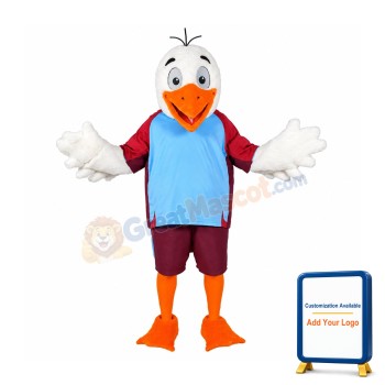 Sport Lightweight Seagull Mascot Costume