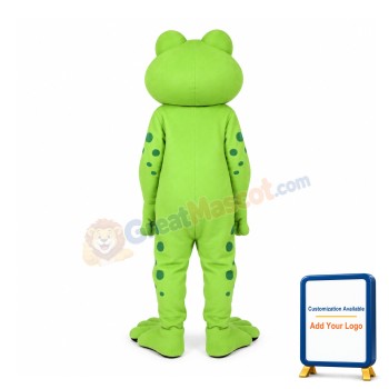 Happy Frog Mascot Costume