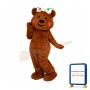Coffee Bear Mascot Costume