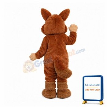 Cute Lightweight Furry Fox Mascot Costume