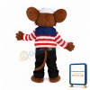 Stripe Mouse Mascot Costume