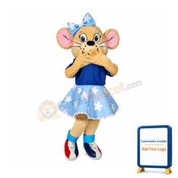 Pretty Mouse Mascot Costume
