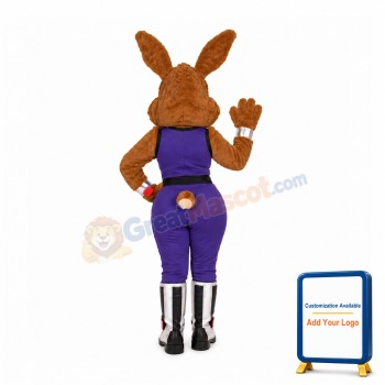 Lovely Furry Rabbit Mascot Costume