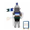 Happy Lightweight Knight Mascot Costume